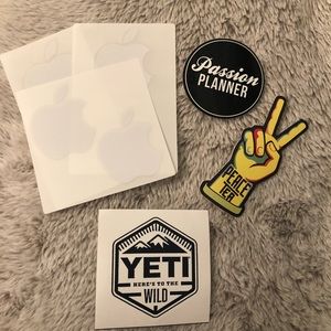 Sticker Bundle! Apple, Yeti and More